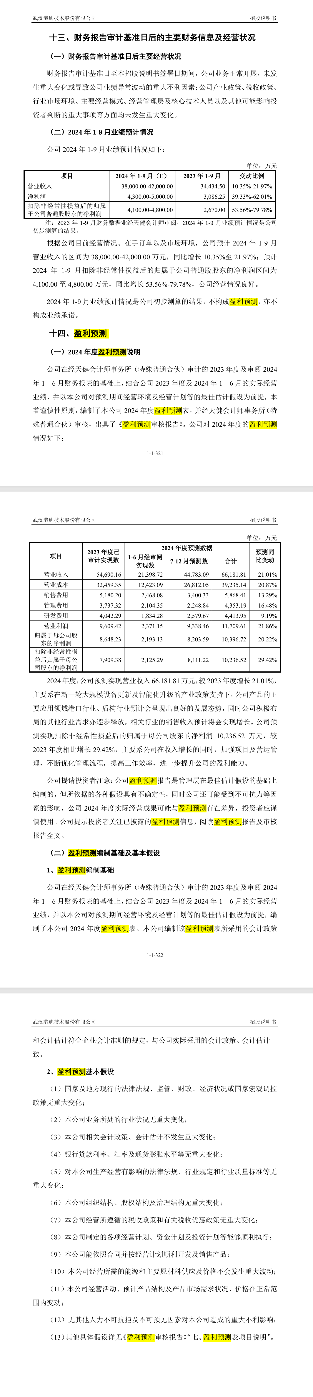 IPO企业需要做盈利预测么？1年、2年还是3年？三大交易有什么要求？三家IPO企业被要求出具2024年盈利预测报告！